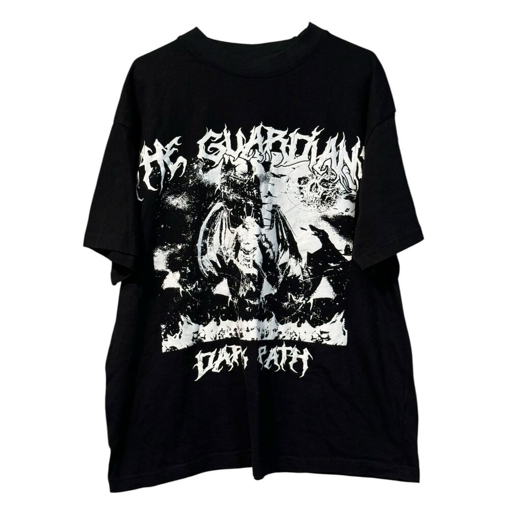 DARK PATH Size XXL‎ T Shirt The Guardian Punk Hip Hop Grunge Gothic Streetwear